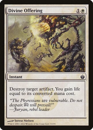 Divine Offering [Mirrodin Besieged] MTG Single Magic: The Gathering  | Multizone: Comics And Games