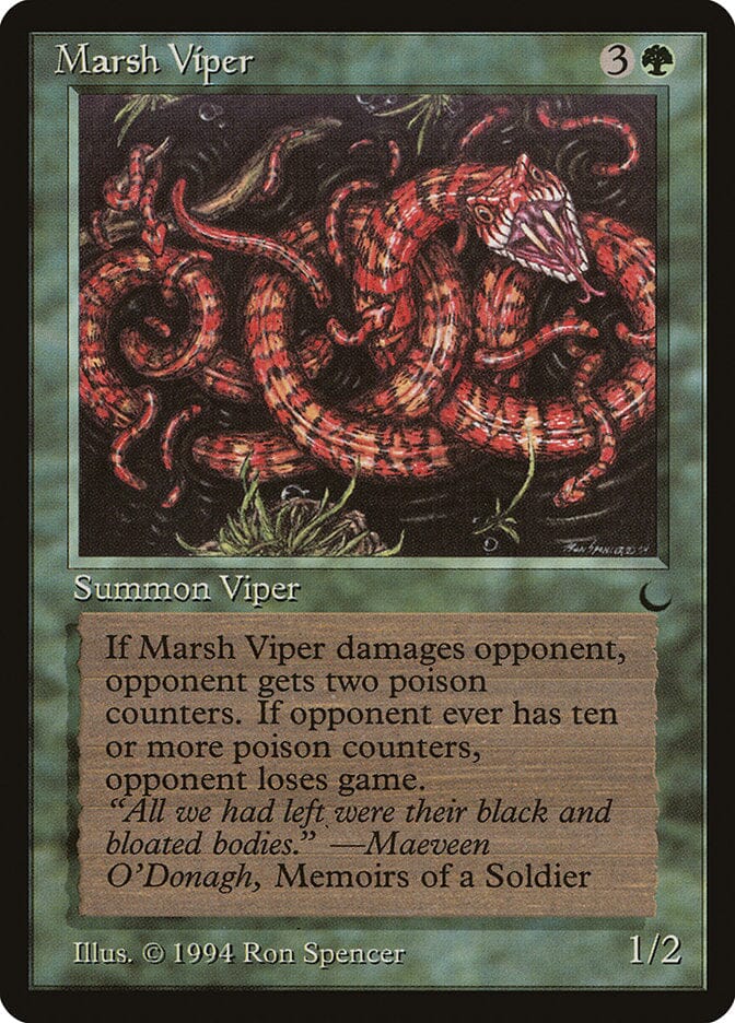 Marsh Viper [The Dark] MTG Single Magic: The Gathering  | Multizone: Comics And Games