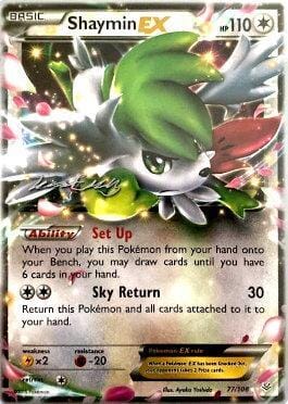 Shaymin EX (77/108) (Bebe - Jesper Eriksen) [World Championships 2016] Pokemon Single Pokémon  | Multizone: Comics And Games