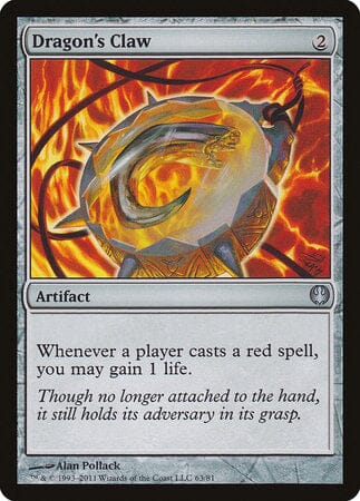 Dragon's Claw [Duel Decks: Knights vs. Dragons] MTG Single Magic: The Gathering  | Multizone: Comics And Games