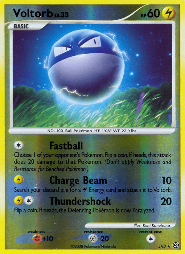 Voltorb (SH3) [Diamond & Pearl: Stormfront] Pokemon Single Pokémon  | Multizone: Comics And Games