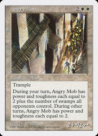 Angry Mob [Fifth Edition] MTG Single Magic: The Gathering  | Multizone: Comics And Games