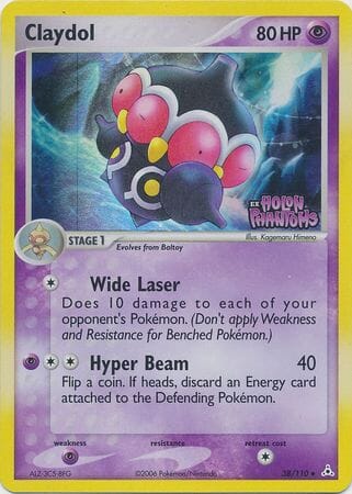 Claydol (38/110) (Stamped) [EX: Holon Phantoms] Pokemon Single Pokémon  | Multizone: Comics And Games