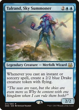 Talrand, Sky Summoner [Duel Decks: Mind vs. Might] MTG Single Magic: The Gathering  | Multizone: Comics And Games