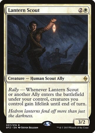 Lantern Scout [Battle for Zendikar] MTG Single Magic: The Gathering  | Multizone: Comics And Games