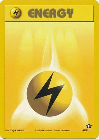 Lightning Energy (109/111) [Neo Genesis Unlimited] Pokemon Single Pokémon  | Multizone: Comics And Games