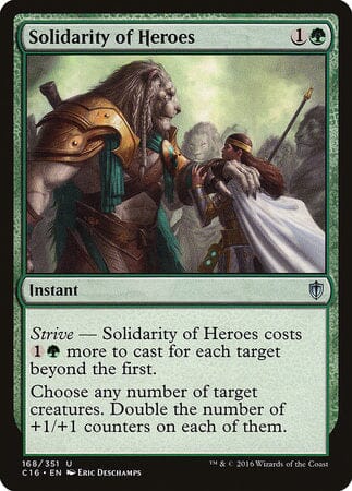 Solidarity of Heroes [Commander 2016] MTG Single Magic: The Gathering  | Multizone: Comics And Games