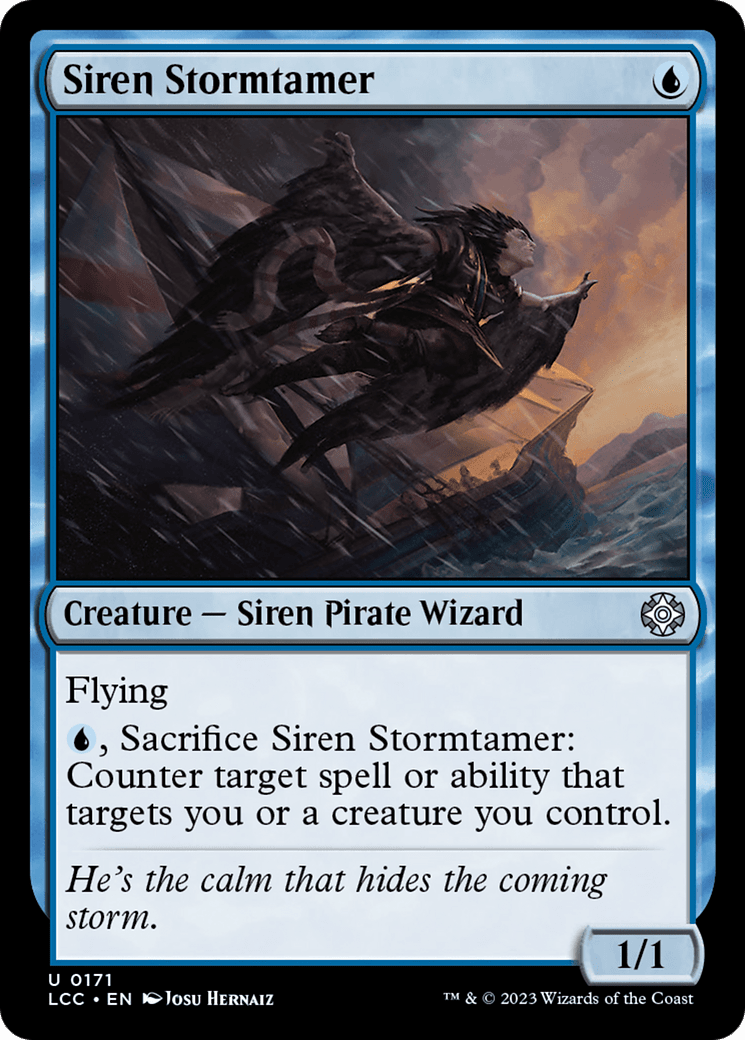 Siren Stormtamer [The Lost Caverns of Ixalan Commander] MTG Single Magic: The Gathering  | Multizone: Comics And Games