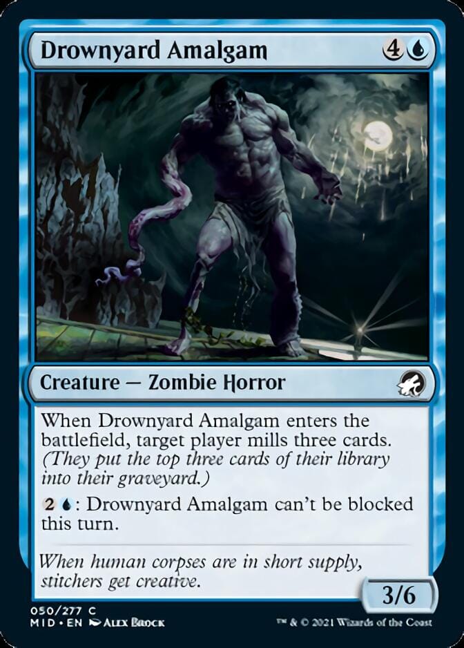 Drownyard Amalgam [Innistrad: Midnight Hunt] MTG Single Magic: The Gathering  | Multizone: Comics And Games