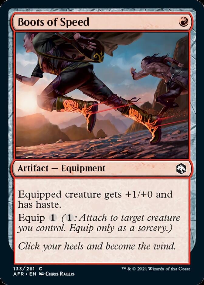Boots of Speed [Dungeons & Dragons: Adventures in the Forgotten Realms] MTG Single Magic: The Gathering  | Multizone: Comics And Games
