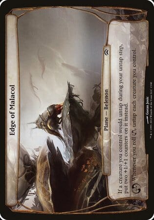 Edge of Malacol (Planechase 2012) [Planechase 2012 Planes] MTG Single Magic: The Gathering  | Multizone: Comics And Games
