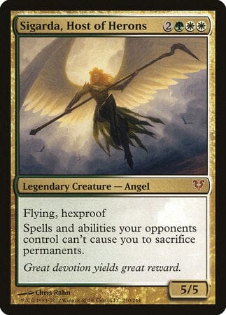 Sigarda, Host of Herons [Avacyn Restored] MTG Single Magic: The Gathering  | Multizone: Comics And Games