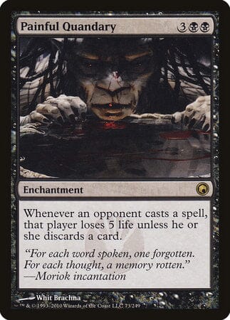 Painful Quandary [Scars of Mirrodin] MTG Single Magic: The Gathering  | Multizone: Comics And Games