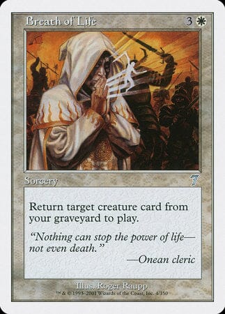 Breath of Life [Seventh Edition] MTG Single Magic: The Gathering  | Multizone: Comics And Games