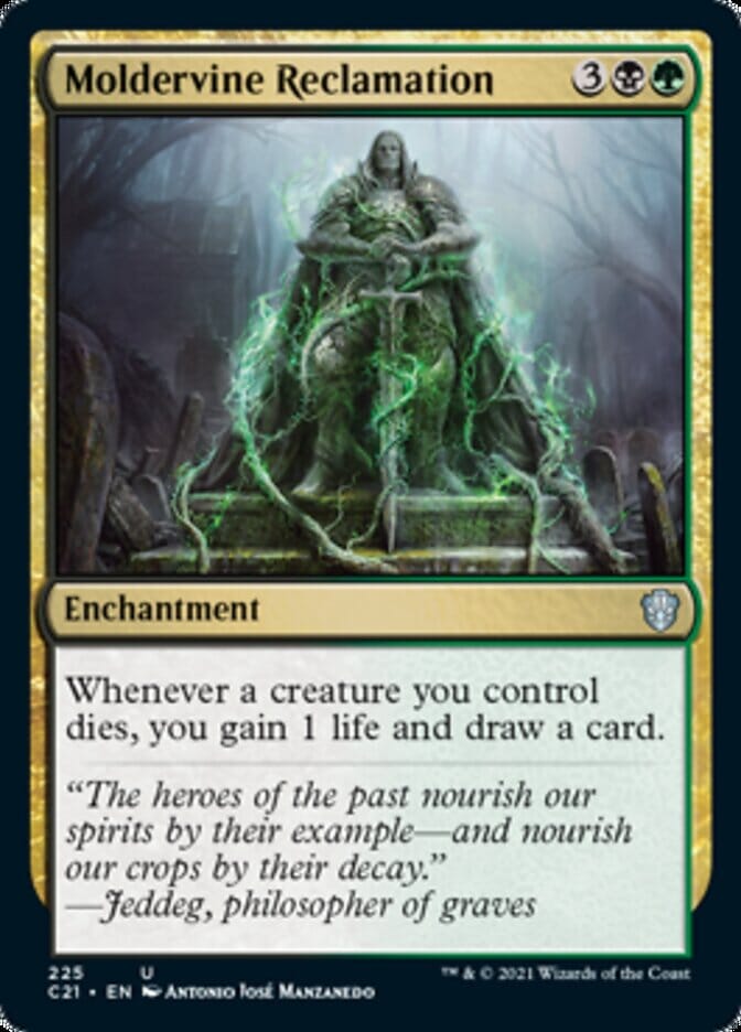 Moldervine Reclamation [Commander 2021] MTG Single Magic: The Gathering  | Multizone: Comics And Games