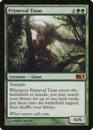 Primeval Titan [Magic 2011] MTG Single Magic: The Gathering  | Multizone: Comics And Games