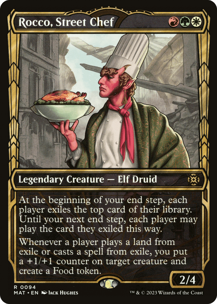 Rocco, Street Chef (Showcase) [March of the Machine: The Aftermath] MTG Single Magic: The Gathering  | Multizone: Comics And Games