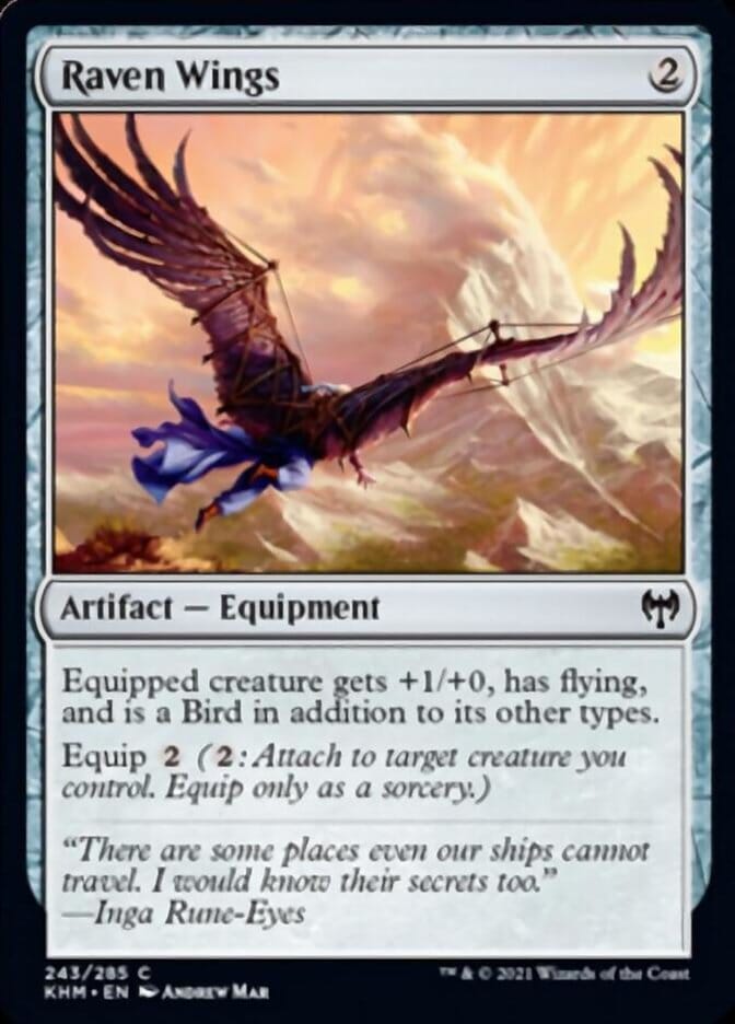 Raven Wings [Kaldheim] MTG Single Magic: The Gathering  | Multizone: Comics And Games