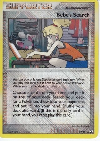 Bebe's Search (89/111) (League Promo) [Platinum: Rising Rivals] Pokemon Single Pokémon  | Multizone: Comics And Games