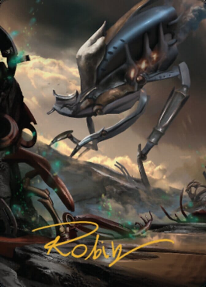 Swamp (2) Art Card (Gold-Stamped Signature) [The Brothers' War Art Series] MTG Single Magic: The Gathering  | Multizone: Comics And Games