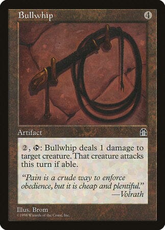 Bullwhip [Stronghold] MTG Single Magic: The Gathering  | Multizone: Comics And Games