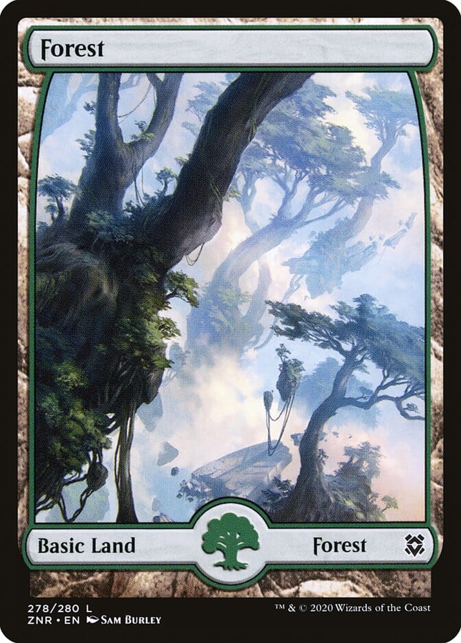 Forest (278) [Zendikar Rising] MTG Single Magic: The Gathering  | Multizone: Comics And Games