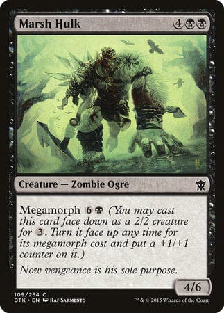 Marsh Hulk [Dragons of Tarkir] MTG Single Magic: The Gathering  | Multizone: Comics And Games