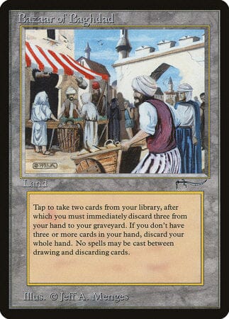 Bazaar of Baghdad [Arabian Nights] MTG Single Magic: The Gathering  | Multizone: Comics And Games