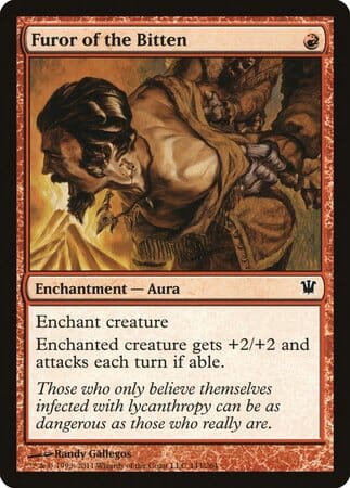 Furor of the Bitten [Innistrad] MTG Single Magic: The Gathering  | Multizone: Comics And Games