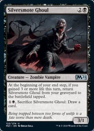 Silversmote Ghoul [Core Set 2021] MTG Single Magic: The Gathering  | Multizone: Comics And Games