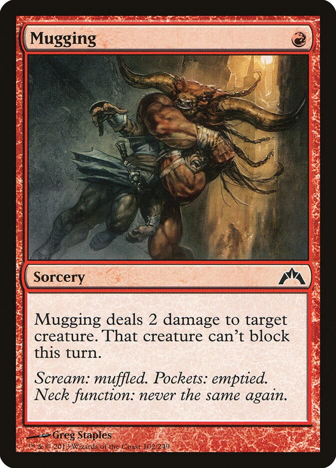 Mugging [Gatecrash] MTG Single Magic: The Gathering  | Multizone: Comics And Games