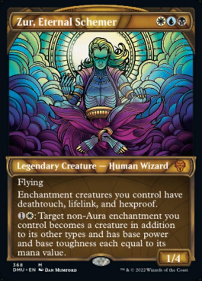 Zur, Eternal Schemer (Showcase Textured) [Dominaria United] MTG Single Magic: The Gathering  | Multizone: Comics And Games