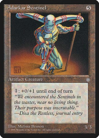 Adarkar Sentinel [Ice Age] MTG Single Magic: The Gathering  | Multizone: Comics And Games