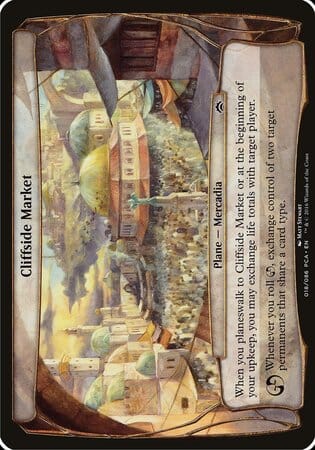 Cliffside Market (Planechase Anthology) [Planechase Anthology Planes] MTG Single Magic: The Gathering  | Multizone: Comics And Games