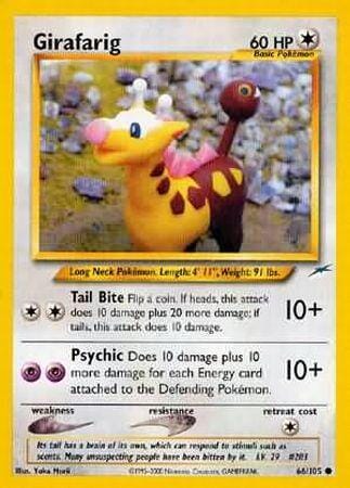Girafarig (66/105) [Neo Destiny Unlimited] Pokemon Single Pokémon  | Multizone: Comics And Games