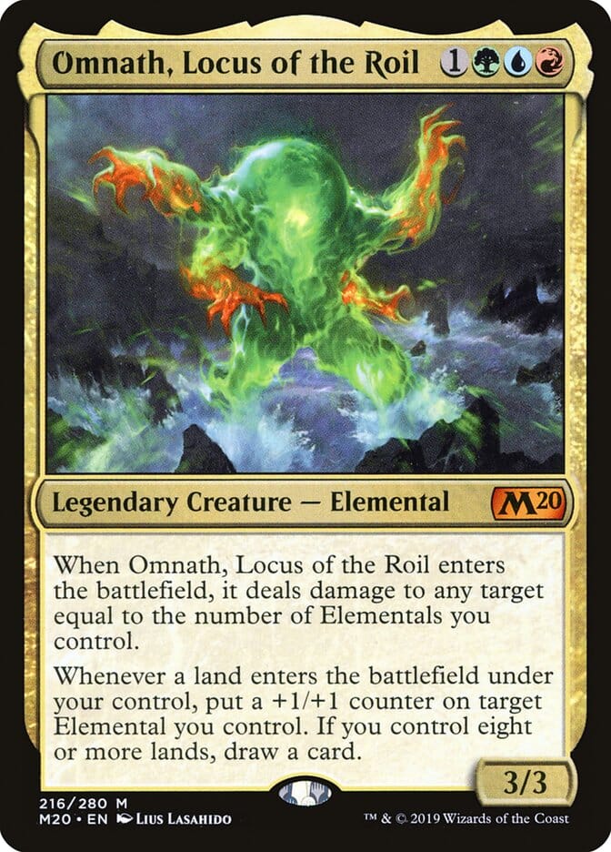 Omnath, Locus of the Roil [Core Set 2020] MTG Single Magic: The Gathering  | Multizone: Comics And Games