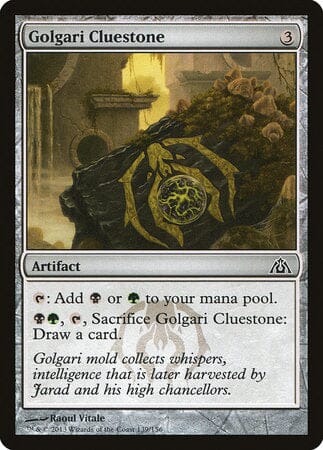 Golgari Cluestone [Dragon's Maze] MTG Single Magic: The Gathering  | Multizone: Comics And Games