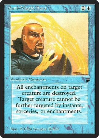 Anti-Magic Aura [Legends] MTG Single Magic: The Gathering  | Multizone: Comics And Games