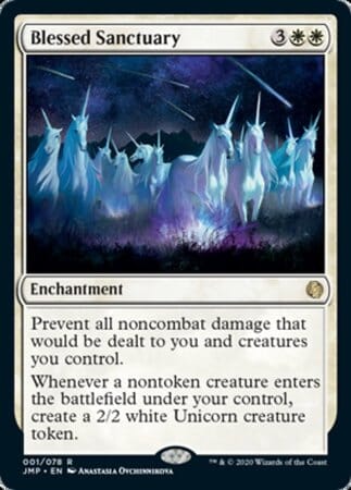 Blessed Sanctuary [Jumpstart] MTG Single Magic: The Gathering  | Multizone: Comics And Games