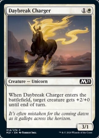 Daybreak Charger [Core Set 2021] MTG Single Magic: The Gathering  | Multizone: Comics And Games