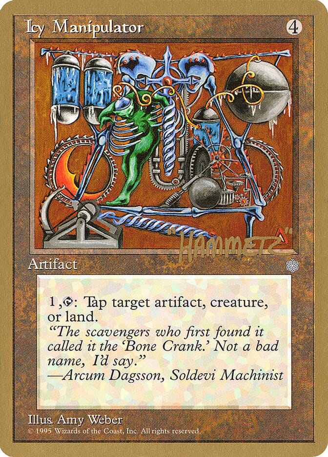 Icy Manipulator (Shawn "Hammer" Regnier) [Pro Tour Collector Set] MTG Single Magic: The Gathering  | Multizone: Comics And Games