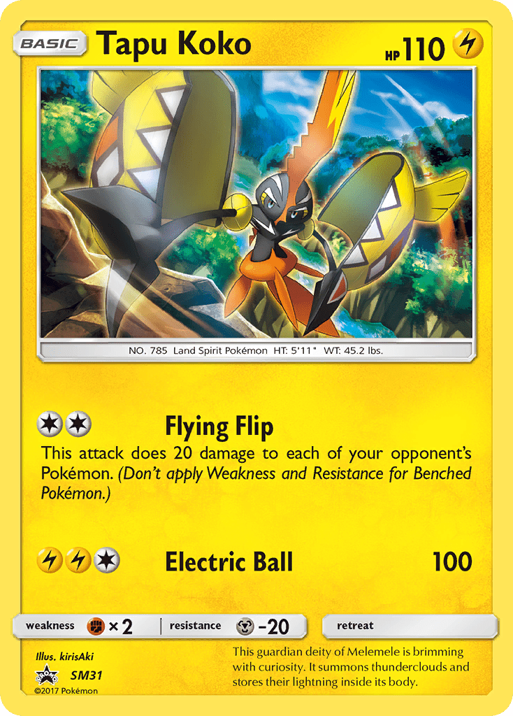 Tapu Koko (SM31) [Sun & Moon: Black Star Promos] Pokemon Single Pokémon  | Multizone: Comics And Games