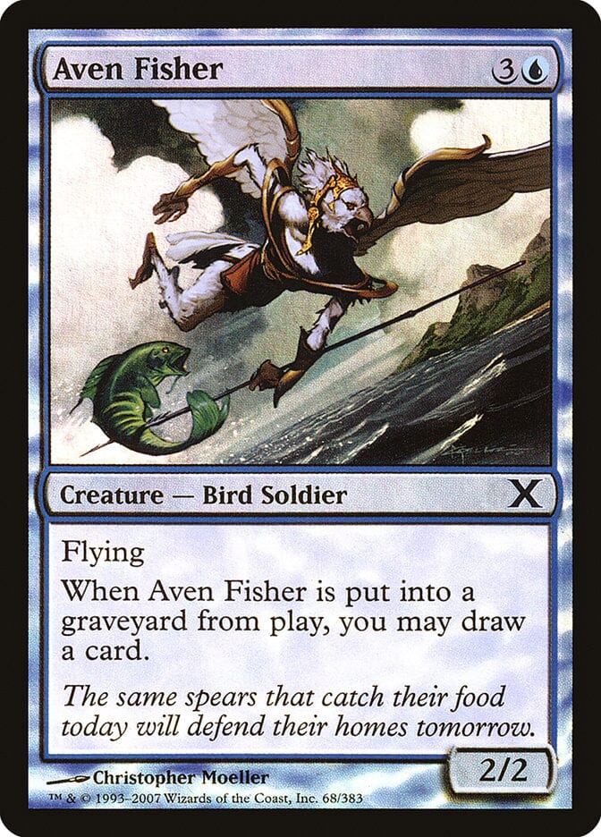 Aven Fisher (Premium Foil) [Tenth Edition] MTG Single Magic: The Gathering  | Multizone: Comics And Games
