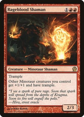 Rageblood Shaman [Theros] MTG Single Magic: The Gathering  | Multizone: Comics And Games