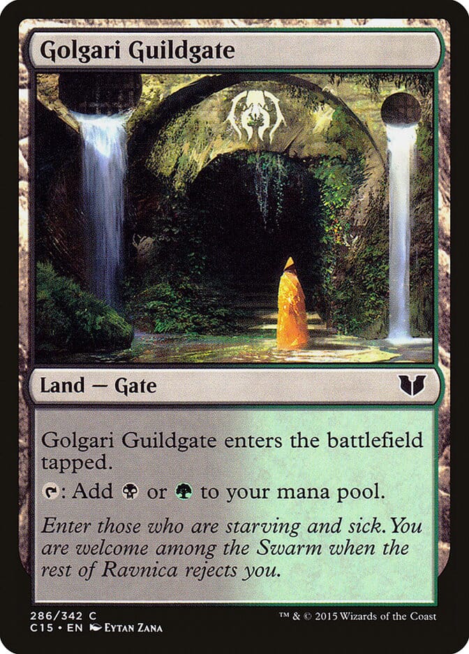 Golgari Guildgate [Commander 2015] MTG Single Magic: The Gathering  | Multizone: Comics And Games