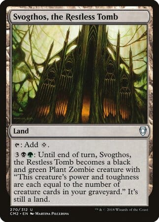 Svogthos, the Restless Tomb [Commander Anthology Volume II] MTG Single Magic: The Gathering  | Multizone: Comics And Games