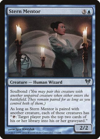Stern Mentor [Avacyn Restored] MTG Single Magic: The Gathering  | Multizone: Comics And Games