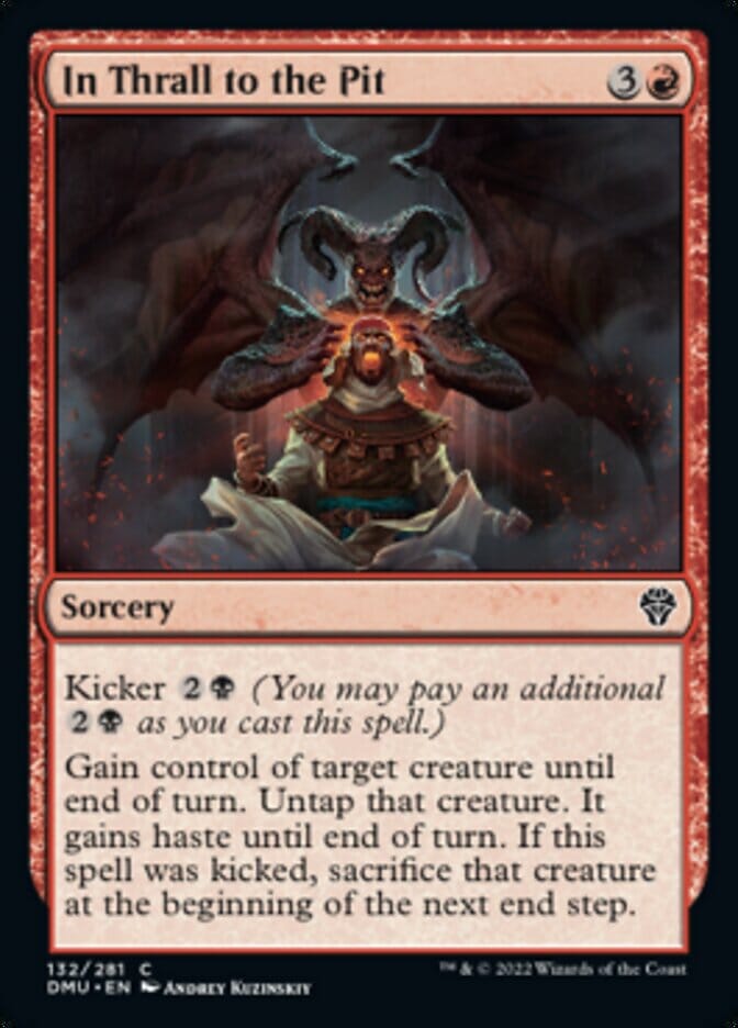 In Thrall to the Pit [Dominaria United] MTG Single Magic: The Gathering  | Multizone: Comics And Games