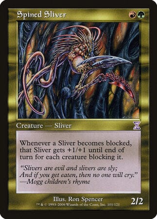 Spined Sliver [Time Spiral Timeshifted] MTG Single Magic: The Gathering  | Multizone: Comics And Games