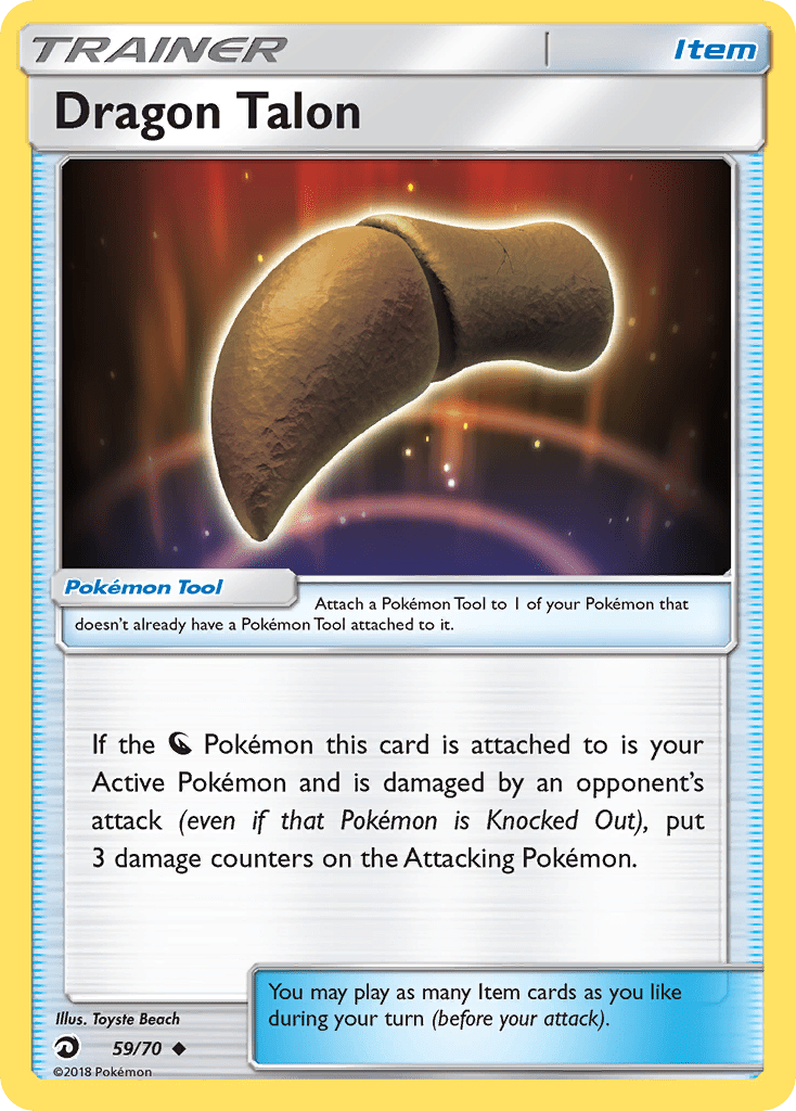 Dragon Talon (59/70) [Sun & Moon: Dragon Majesty] Pokemon Single Pokémon  | Multizone: Comics And Games